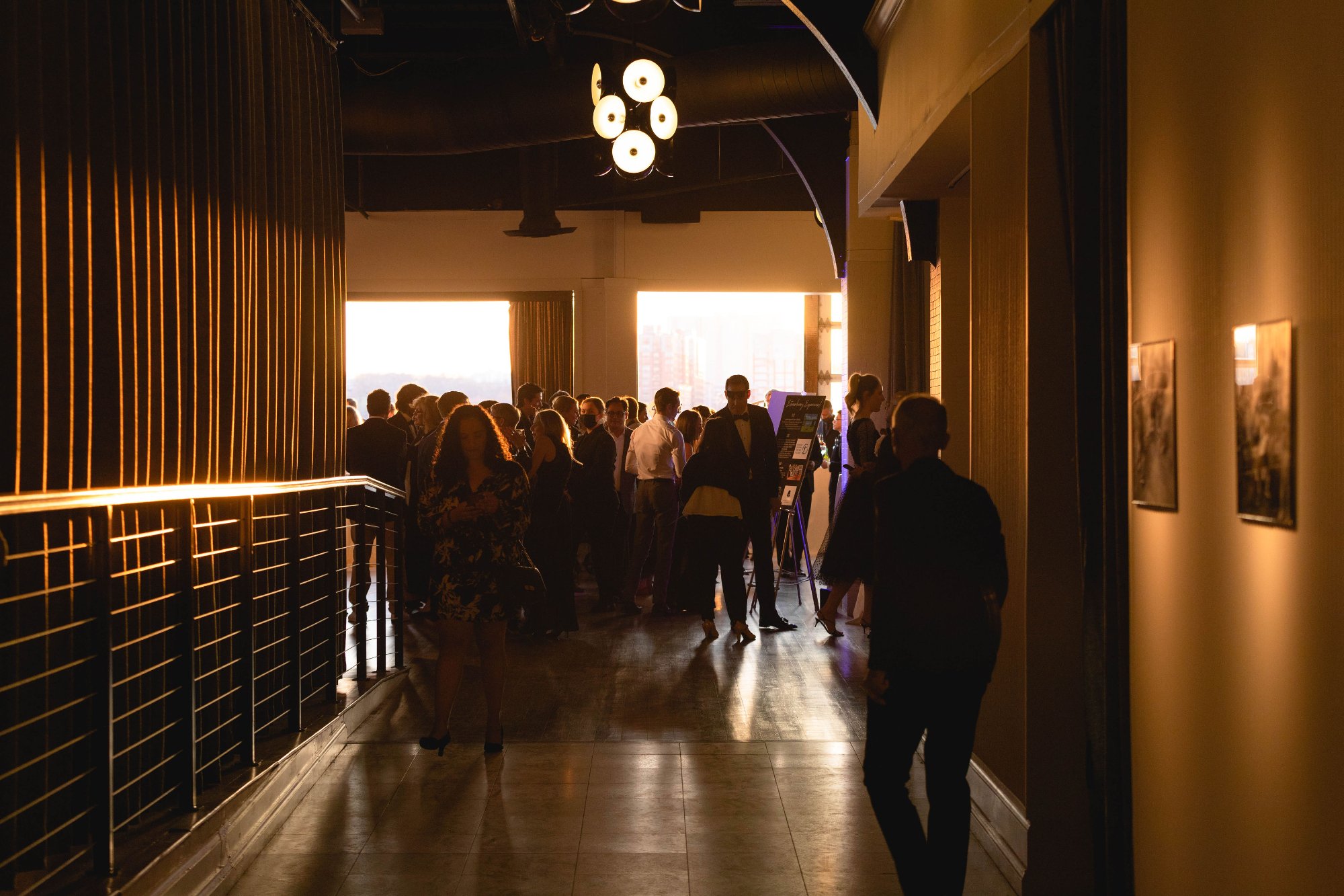 Gala crowd — wide shot showing scale of the evening